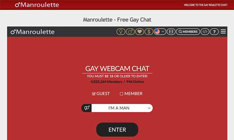 gay sex chat roulette